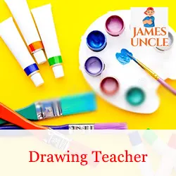 Drawing teacher Mrs. Sudipa Biswas in Nimta